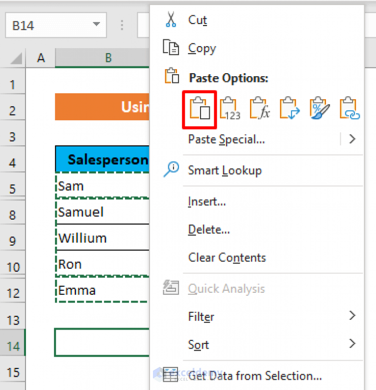 how-to-copy-excluding-hidden-rows-in-excel-4-easy-methods