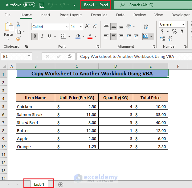 How To Copy Worksheet To Another Workbook Using VBA ExcelDemy