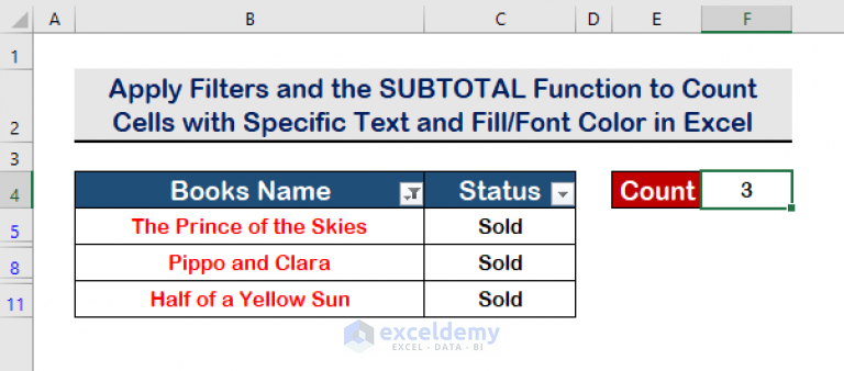 how-to-count-cells-with-specific-text-and-fill-font-color-in-excel-4-ways