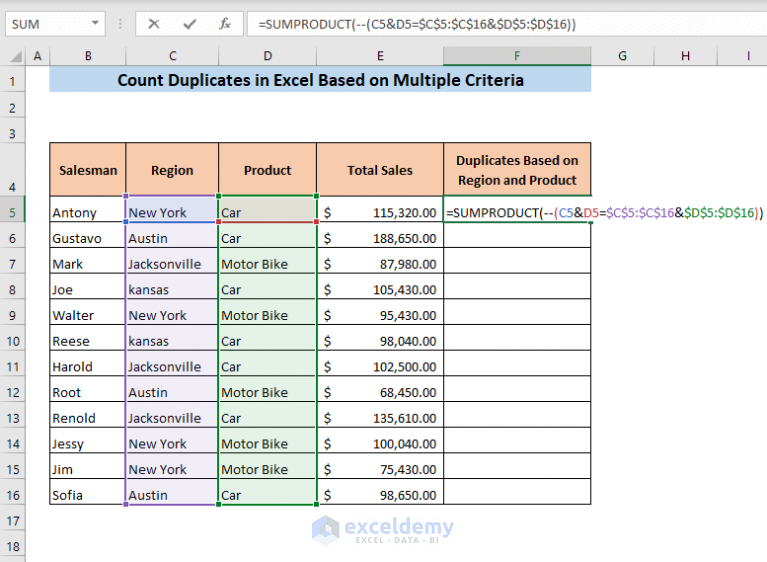 how-to-count-duplicates-based-on-multiple-criteria-in-excel-exceldemy