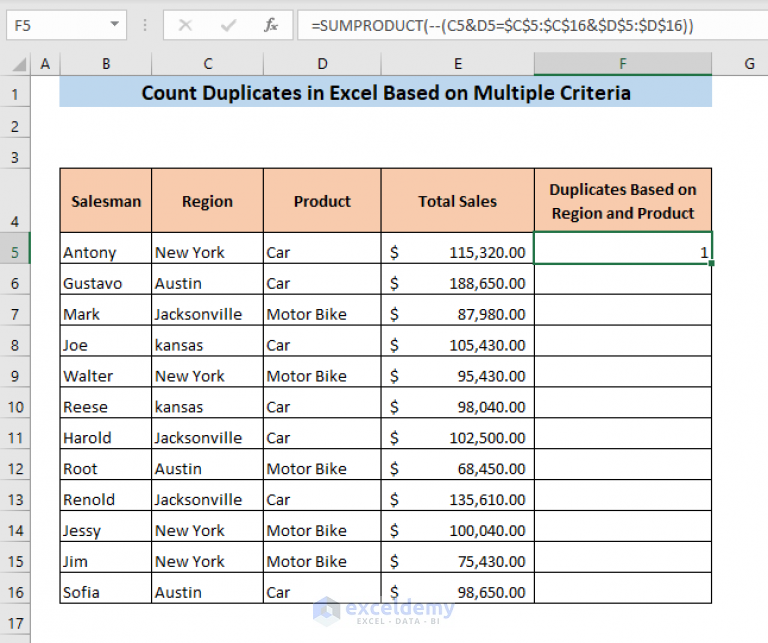 how-to-count-duplicates-based-on-multiple-criteria-in-excel-exceldemy