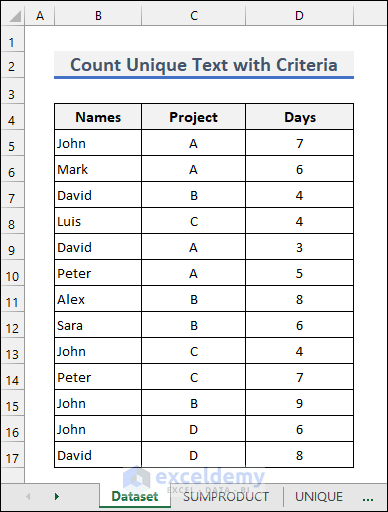 how-to-count-unique-text-values-in-a-range-in-excel-youtube