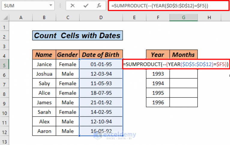 how-to-count-number-of-cells-with-dates-in-excel-6-ways-exceldemy