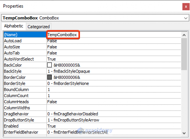 Excel Data Validation Drop Down List Autocomplete