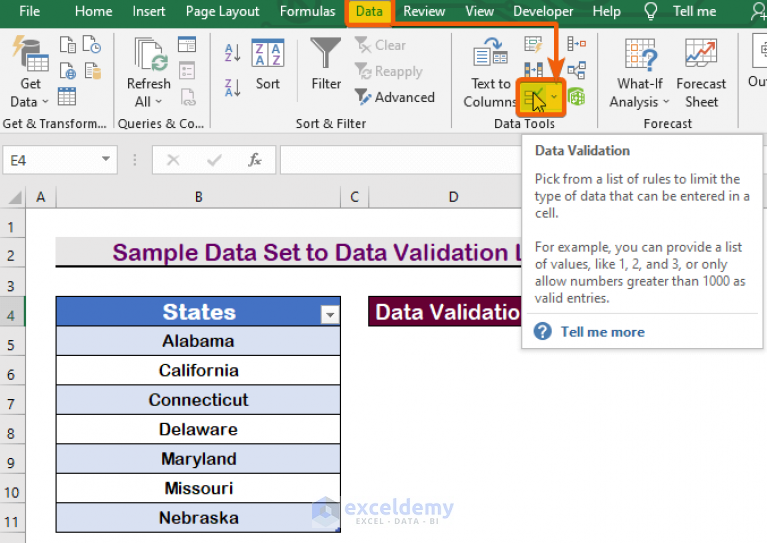 how-to-make-a-data-validation-list-from-table-in-excel-3-methods