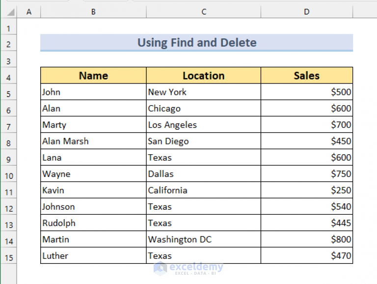 how-to-delete-rows-in-excel-with-specific-text-3-methods-exceldemy