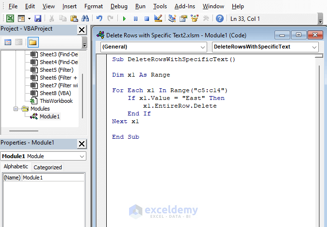 How To Delete Rows In Excel With Specific Text ExcelDemy