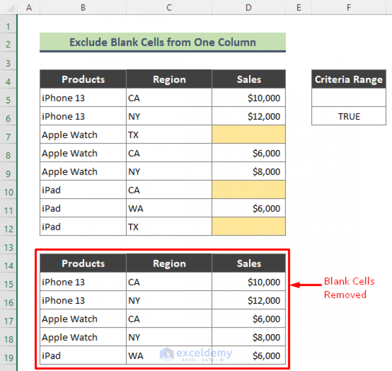 how-to-use-advanced-filter-to-exclude-blank-cells-in-excel-3-easy-tricks