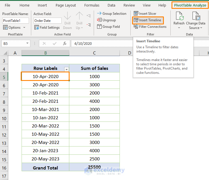 How To Change Date Format In Pivot Table Slicer Brokeasshome