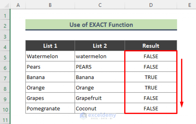 compare-two-cells-in-excel-and-return-true-or-false-5-quick-ways