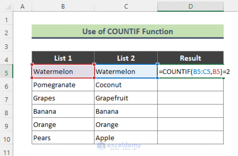 compare-two-cells-in-excel-and-return-true-or-false-5-quick-ways