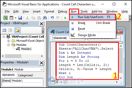 How To Count Characters In Cell Up To Space In Excel ExcelDemy