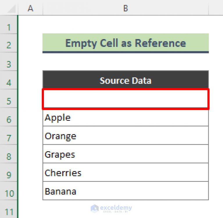 how-to-add-blank-option-to-drop-down-list-in-excel-2-methods