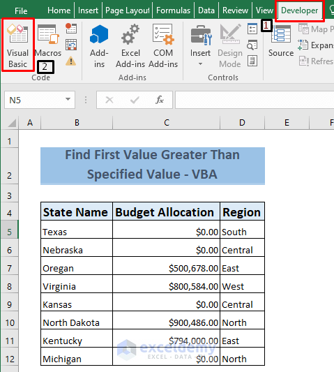 How To Find First Value Greater Than In Excel 4 Ways ExcelDemy