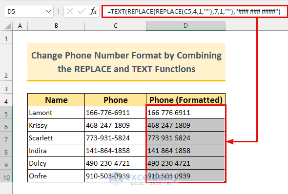 excel-formula-to-change-phone-number-format-5-examples