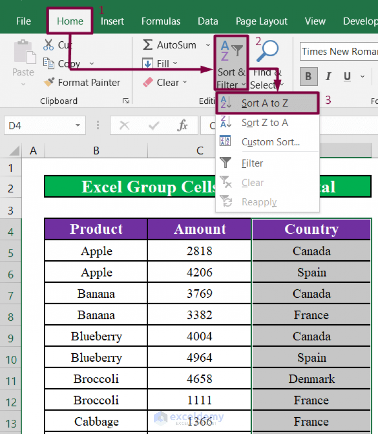 how-to-group-cells-with-same-value-in-excel-3-methods-exceldemy