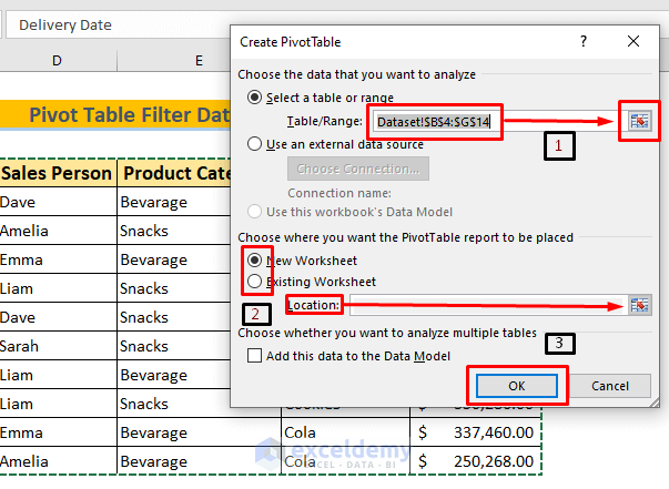  How To Group Date Range In Pivot Table Printable Forms Free Online