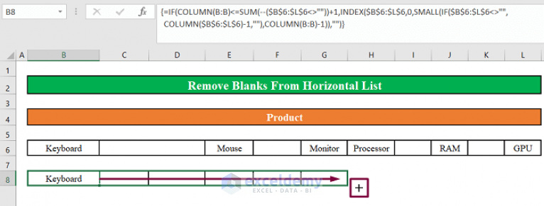 how-to-remove-blanks-from-list-using-formula-in-excel-4-methods