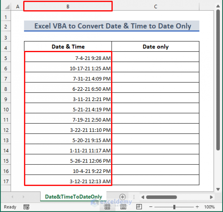 excel-vba-to-convert-date-and-time-to-date-only