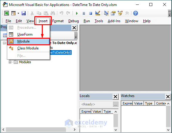 Excel VBA To Convert Date And Time To Date Only