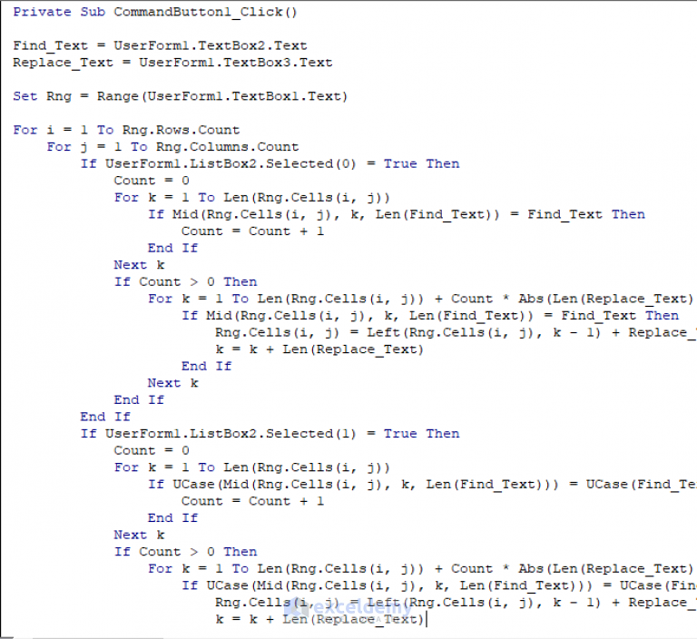 find-and-replace-a-text-in-a-range-with-excel-vba-macro-and-userform