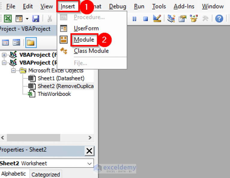 how-to-remove-duplicate-rows-based-on-one-column-using-excel-vba