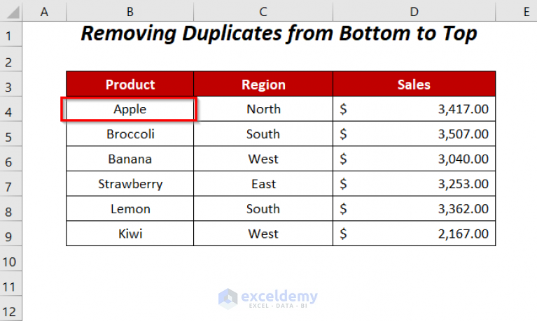 how-to-remove-duplicate-rows-based-on-one-column-using-excel-vba