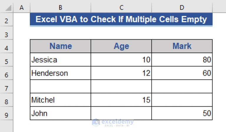 Excel Check To See If Multiple Cells Are Equal