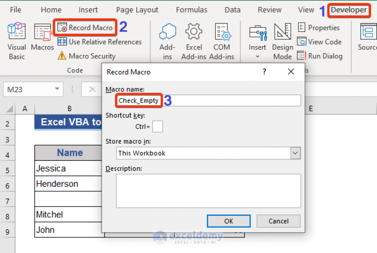 Excel Vba Check If Multiple Cells Are Empty