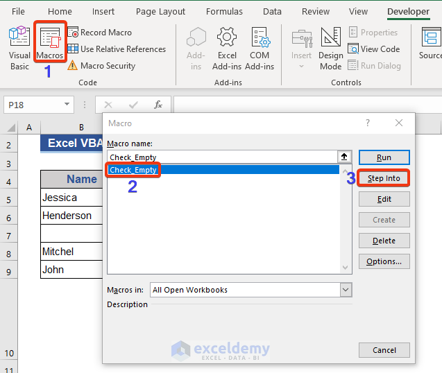 Excel VBA Check If Multiple Cells Are Empty 9 Examples ExcelDemy