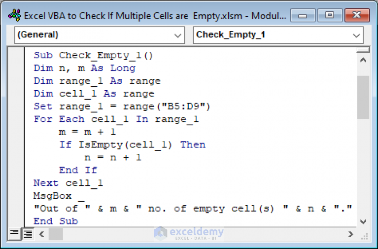 excel-vba-check-if-multiple-cells-are-empty-9-examples-exceldemy