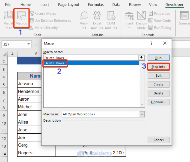 excel-vba-to-delete-rows-with-specific-data-9-examples-exceldemy