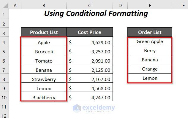 How To Check If Value Exists In Range In Excel 8 Ways ExcelDemy