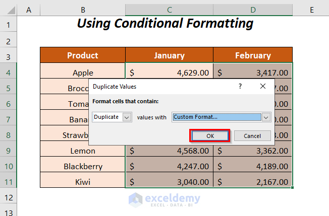 how-to-count-duplicate-values-in-multiple-columns-in-excel-6-ways