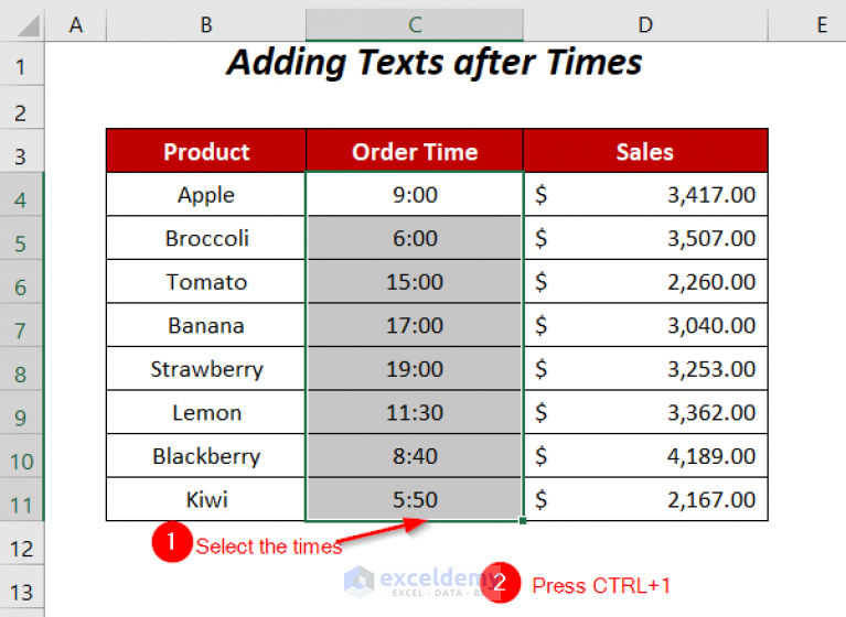 how-to-add-text-after-number-with-custom-format-in-excel-4-ways