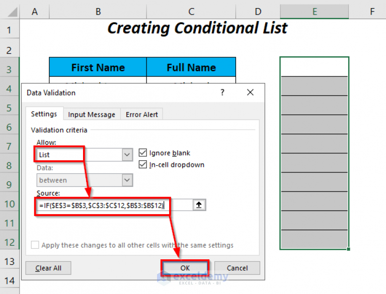 how-to-use-if-statement-in-data-validation-formula-in-excel-6-ways