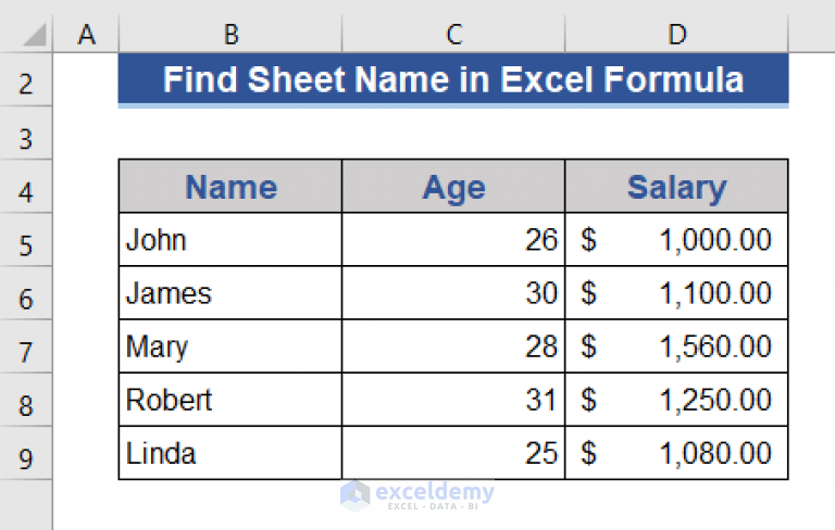 Excel Sheet Name Length