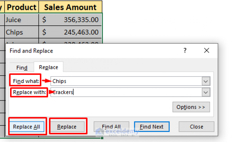 how-to-find-and-replace-in-excel-column-6-ways-exceldemy