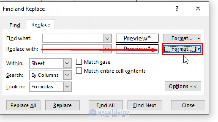 how-to-find-and-replace-in-excel-column-6-ways-exceldemy