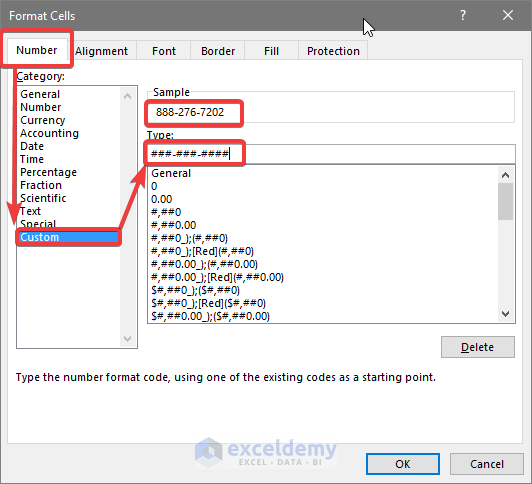 how-to-format-phone-number-with-dashes-in-excel-2-ways