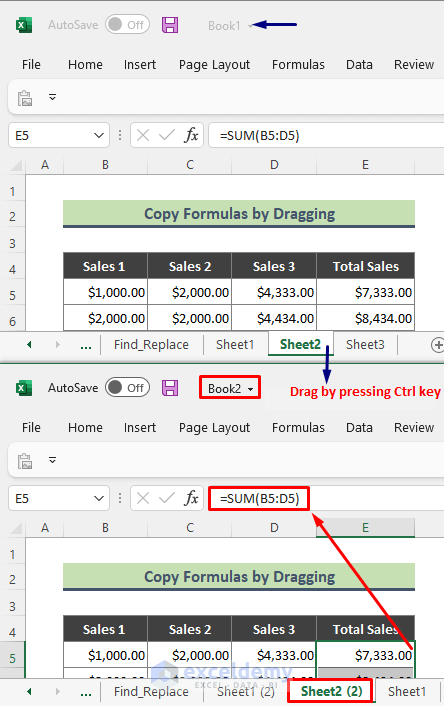 How To Copy Paste From One Excel To Another