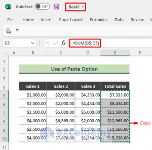 Copy and Paste Formulas from One Workbook to Another in Excel