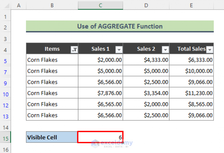 how-to-count-only-visible-cells-in-excel-5-tricks-exceldemy