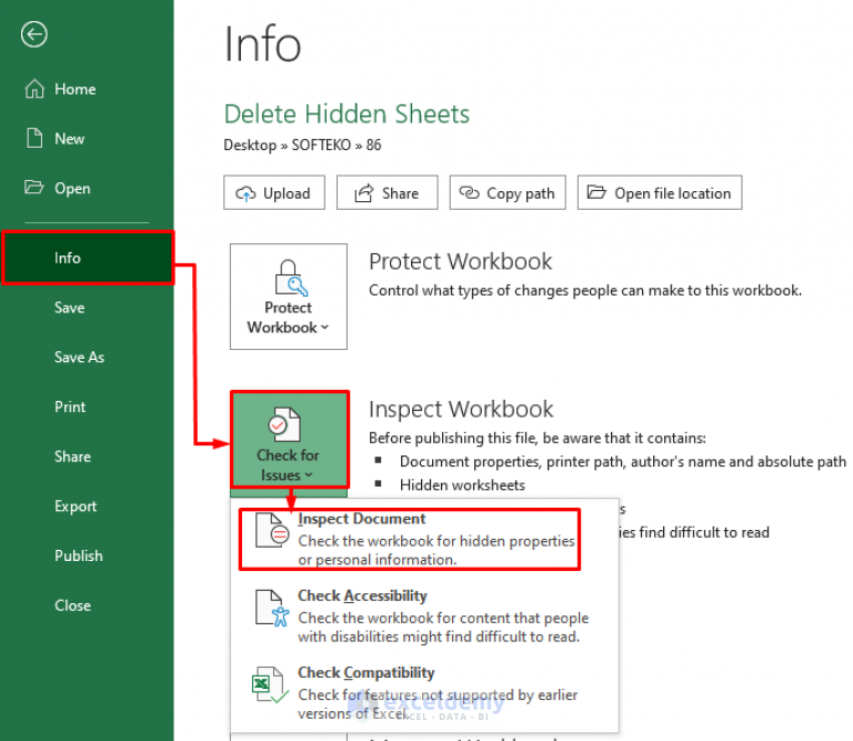 How To Delete All Hidden Sheets In Excel