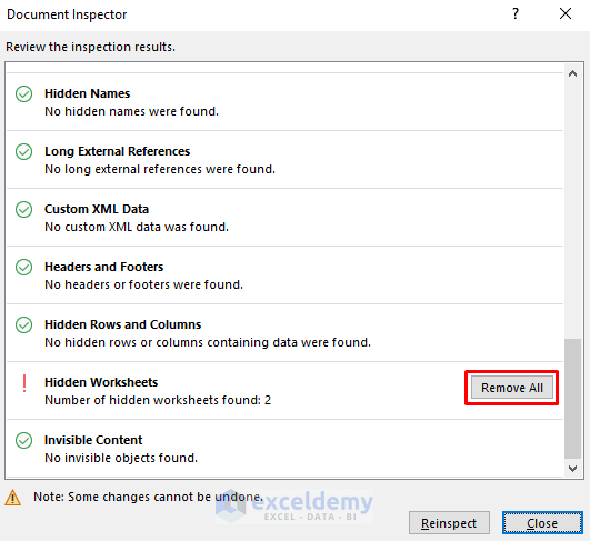 How To Delete Hidden Sheets In Excel 2 Effective Methods ExcelDemy