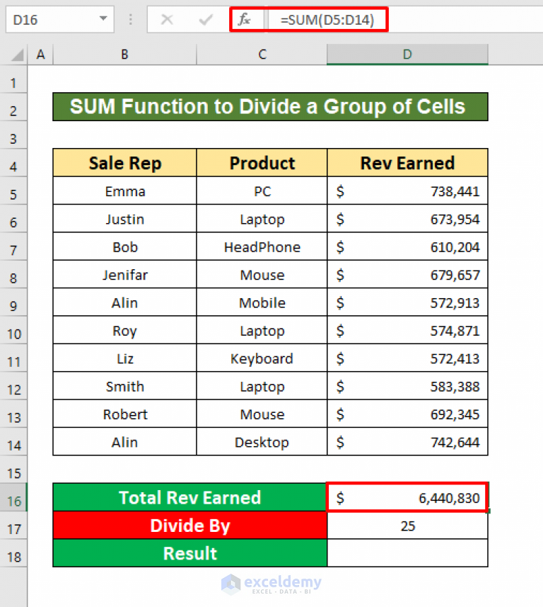 how-to-divide-a-group-of-cells-by-a-number-in-excel-3-methods