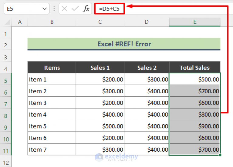 How To Find Reference Errors In Excel (3 Easy Methods)