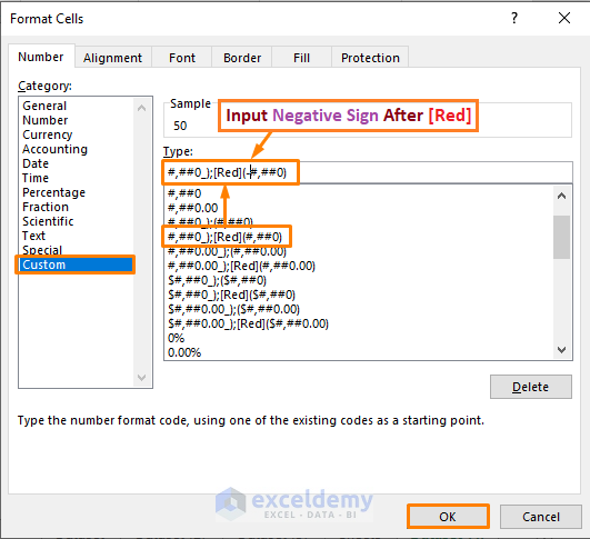 How To Put Parentheses For Negative Numbers In Excel ExcelDemy