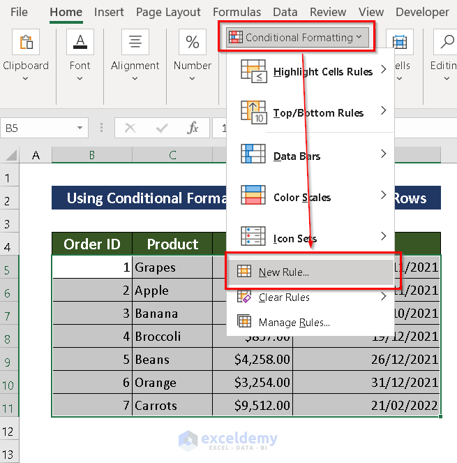 How To Delete Multiple Rows In Excel At Once ExcelDemy