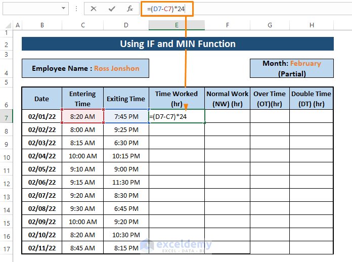 Overtime And Double Time Calculator IrvineJanet